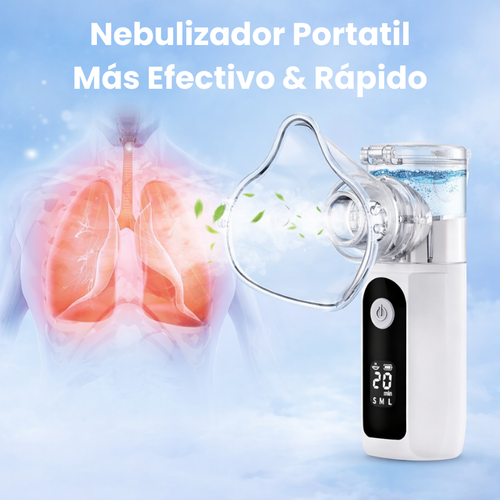 Nebulizador portátil para adultos y niños