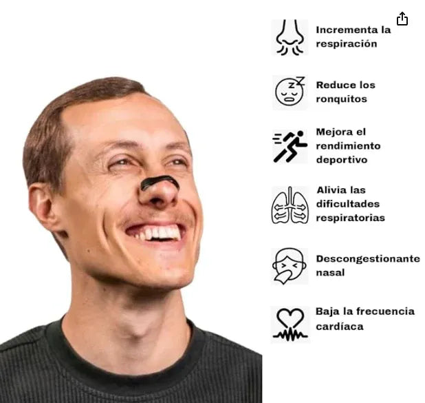 ForceLab™ V2 Tiras nasales magnéticas