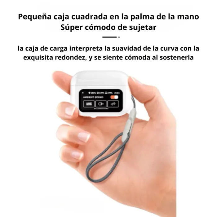 Airpods PRO con pantalla y Cancelación de Ruido